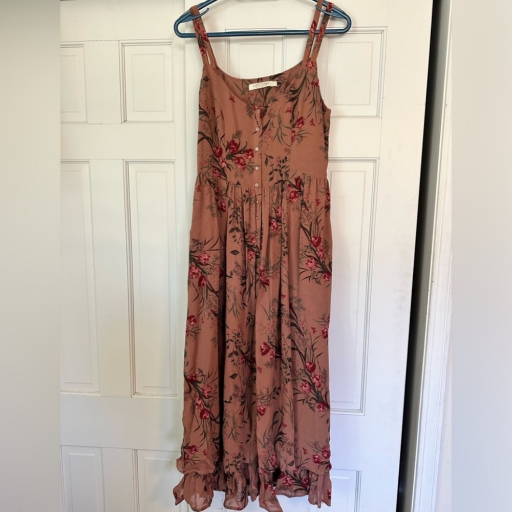 Christy Dawn Rosewood Floral High-Low Sundress - Picture 7 of 9
